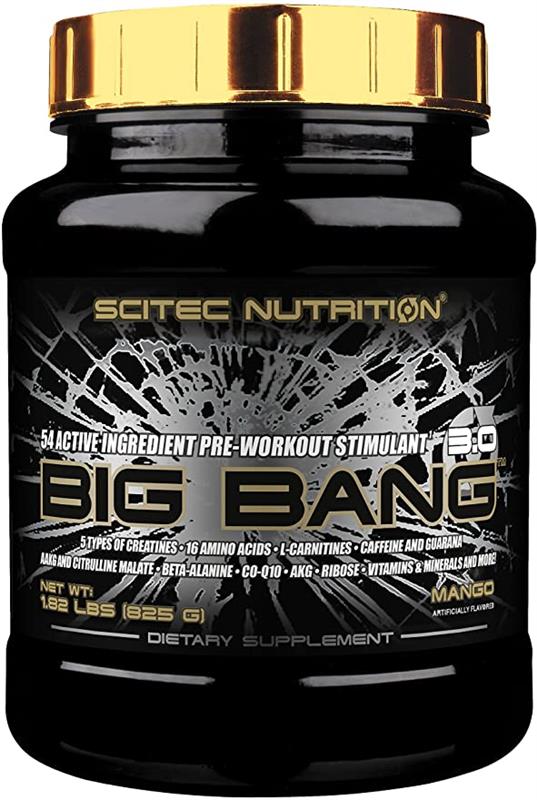 Supliment Alimentar Big Bang Aroma Mango 825 grame Scitec Nutrition