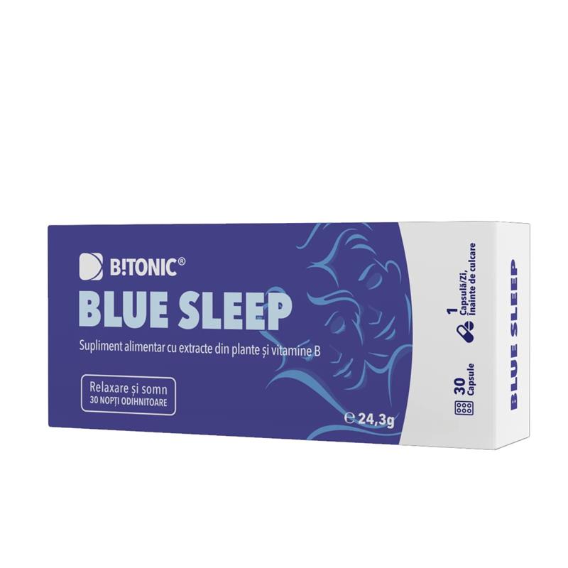 Supliment Alimentar Blue Sleep 30 capsule B!tonic