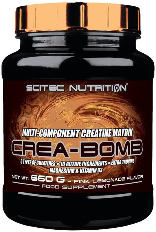 Supliment Alimentar Crea Bomb Aroma Lamaie Roz 660 grame Scitec Nutrition