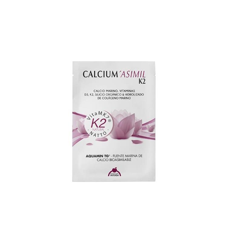 Supliment Alimentar cu Calciu Marin Calcium Asimil K2 30 pliculete Dieteticos Intersa