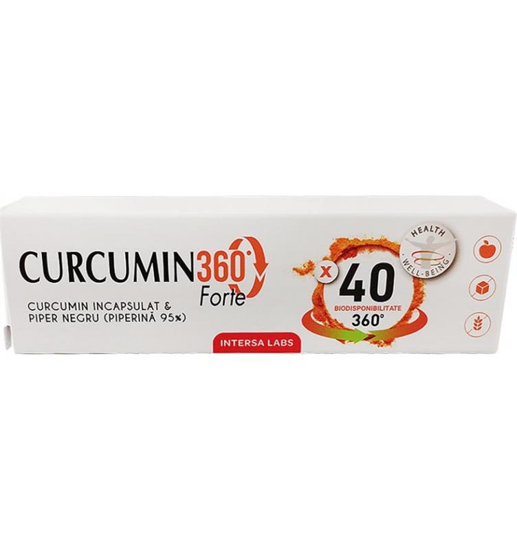 Supliment Alimentar Curcumin 360 Forte 1 capsule Dieteticos Intersa
