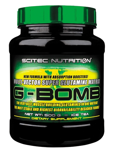 Supliment Alimentar G Bomb 2.0 Aroma Ice Tea 500 grame Scitec Nutrition