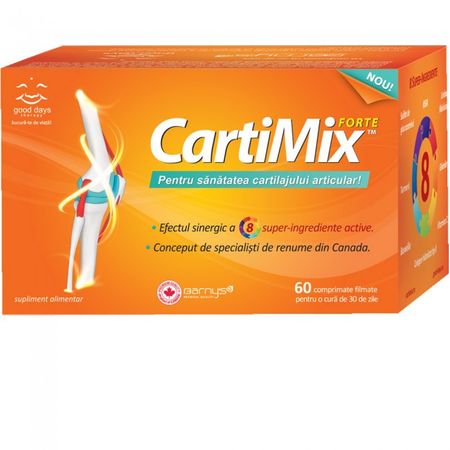 Supliment alimentar Good Days Therapy CartiMix Forte 60 cpr filmate