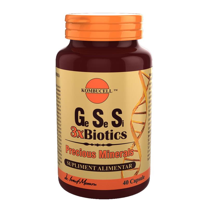 Supliment Alimentar GSS 3xBiotics 40 capsule Medica