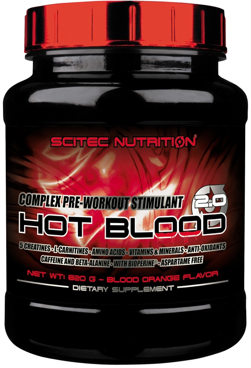 Supliment Alimentar Hot Blood 3.0 Blood Orange 820 grame Scitec Nutrition
