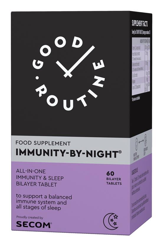 Supliment Alimentar Immunity-By-Night 60 capsule dublu strat Secom