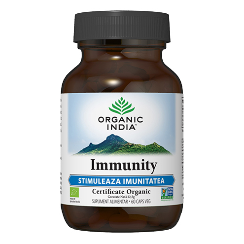 Supliment Alimentar Imunomodulator Immunity Bio 60cps Organic India