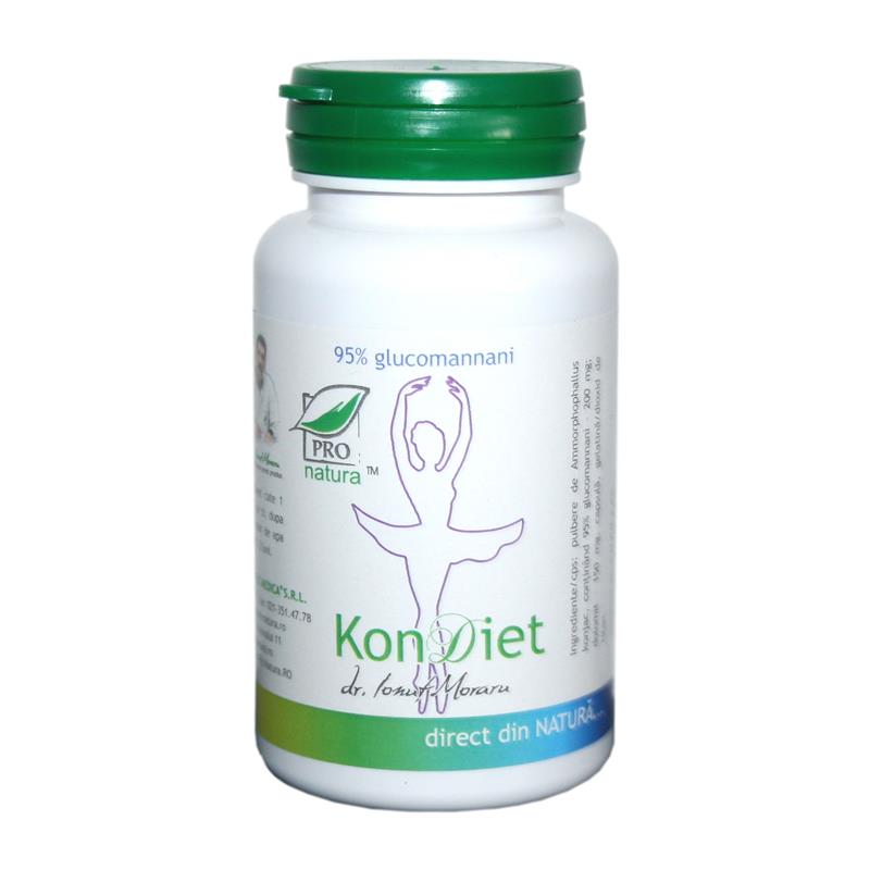 Supliment Alimentar KonDiet 60 capsule Medica