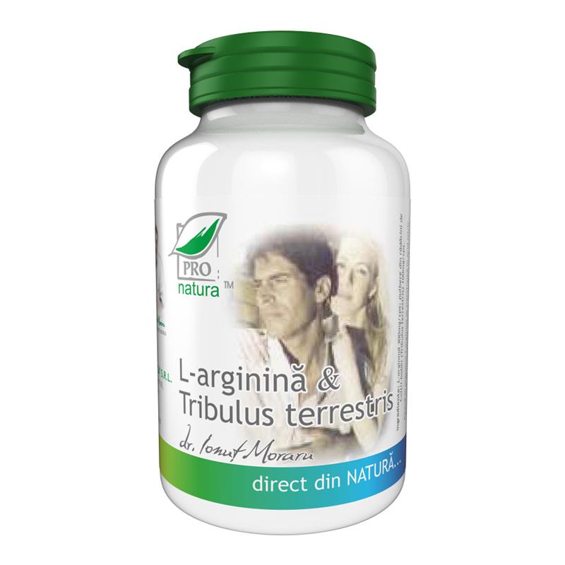 Supliment alimentar L'Arginina & Tribulus Terrestris 60 capsule Medica