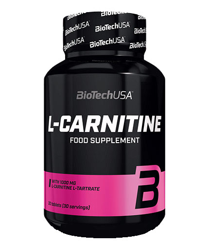 Supliment Alimentar L-Carnitina 1000 miligrame 30 capsule Bio Tech USA