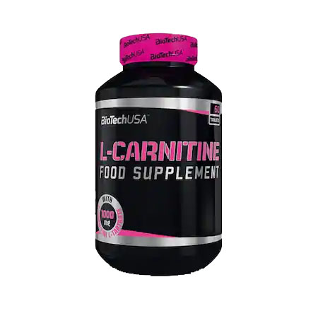 Supliment Alimentar L-Carnitina 1000 miligrame 60 capsule Bio Tech USA