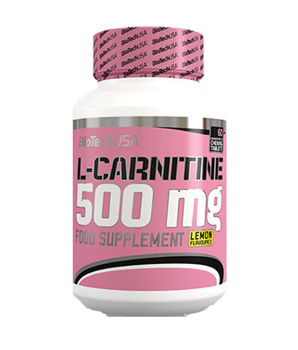 Supliment Alimentar L-Carnitina 500 miligrame 60 capsule Bio Tech USA