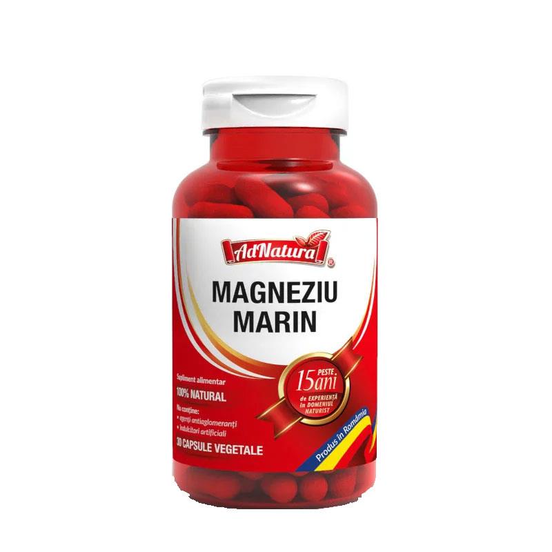 Supliment Alimentar Magneziu  Marin 30 capsule Adserv