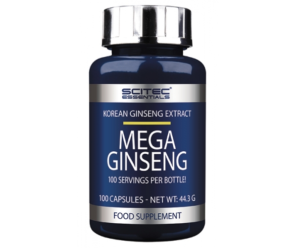 Supliment Alimentar Mega Ginseng 100 capsule Scitec Nutrition