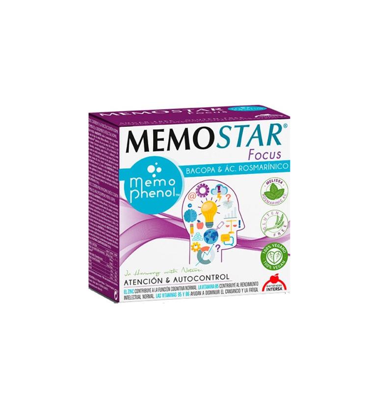 Supliment Alimentar MemoStar Focus 30pl