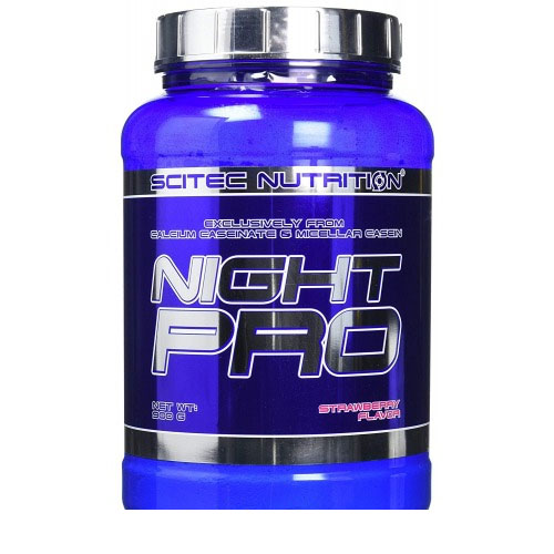 Supliment Alimentar Night Pro Capsuni 900 grame Scitec Nutrition