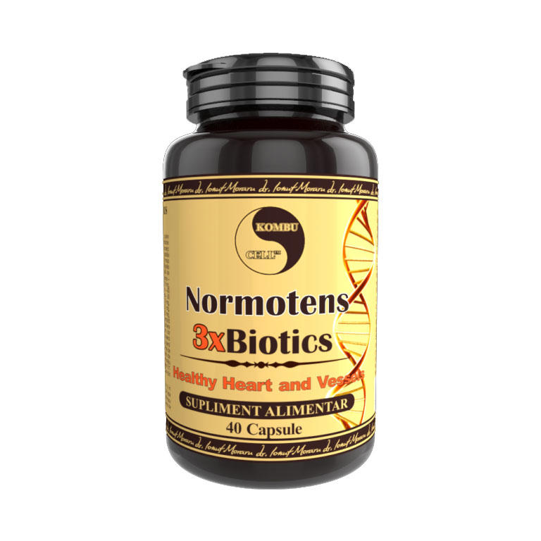 Supliment Alimentar Normotens 3xBiotics 40 capsule Medica