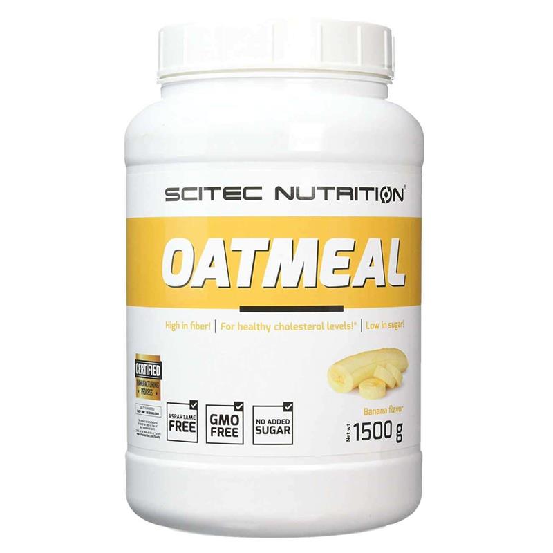 Supliment Alimentar Oatmeal Banane 1500 grame Scitec Nutrition