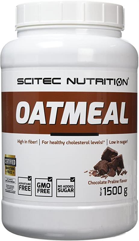 Supliment Alimentar Oatmeal Praline de Ciocolata 1500 grame Scitec Nutrition