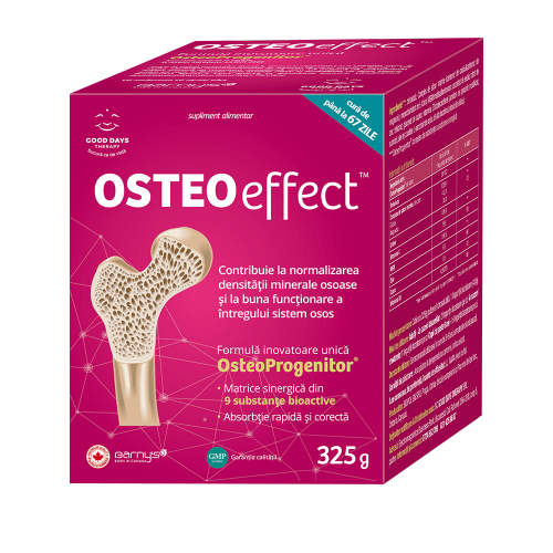 Supliment Alimentar OsteoEffect 325gr Good DaysTherapy