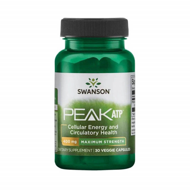 Supliment Alimentar Peak ATP Energie Celulara 400 miligrame 30 capsule Swanson