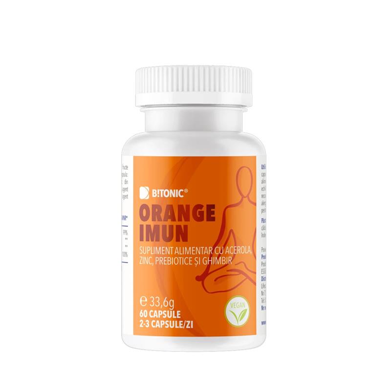 Supliment Alimentar pentru Imunitate Orange Imun 60 capsule B!tonic