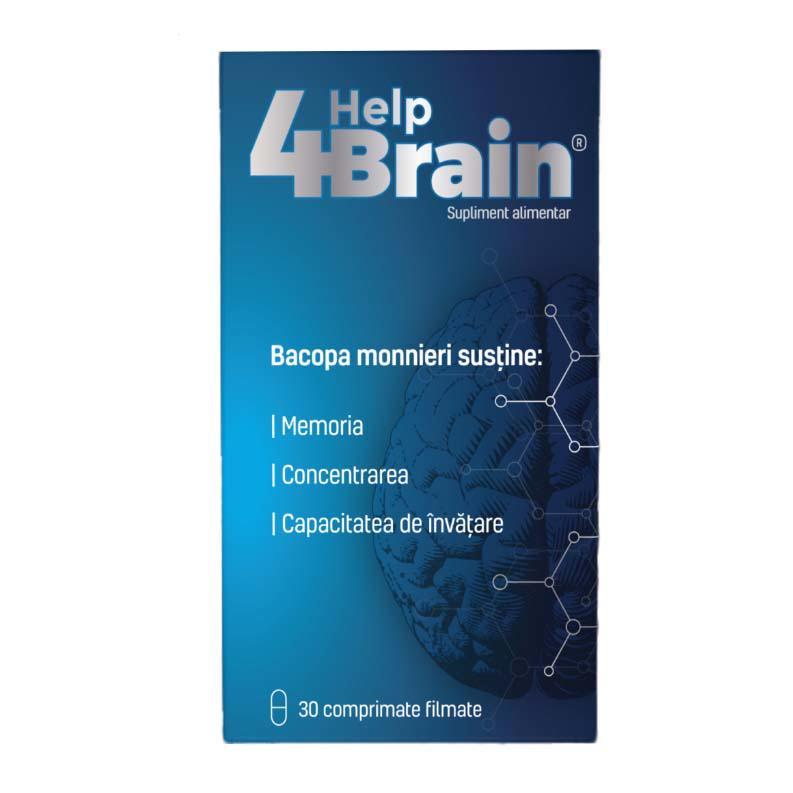 Supliment Alimentar pentru Memorie si Concentrare Help 4 Brain 30 comprimate Zdrovit