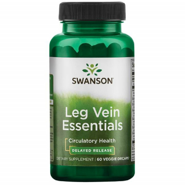 Supliment Alimentar pentru Picioare Reci Obosite si Varice Leg Vein Essentials 60 capsule Swanson