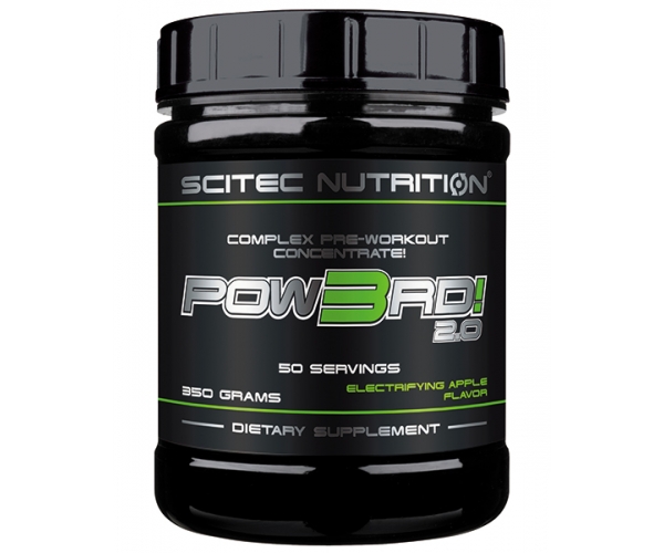 Supliment Alimentar POW3RD 2.0 Aroma Mere 350 grame Scitec Nutrition