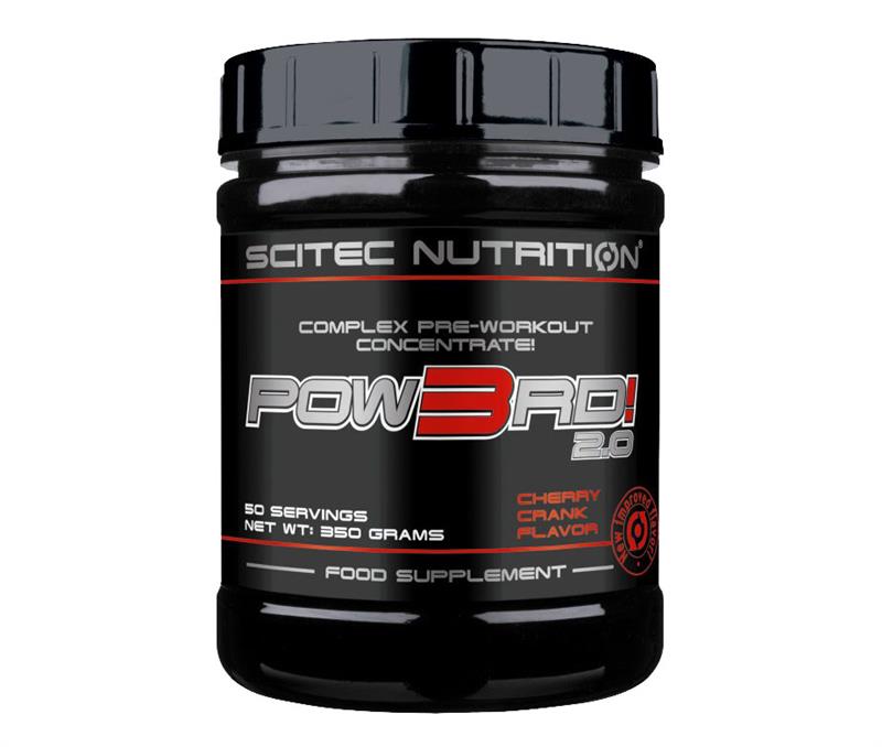 Supliment Alimentar POW3RD 2.0 Aroma Visine 350 grame Scitec Nutrition