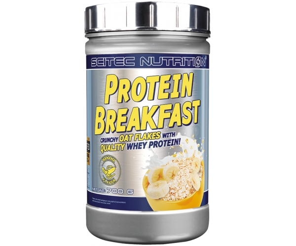 Supliment Alimentar Protein Breakfast Banane 700 grame Scitec Nutrition