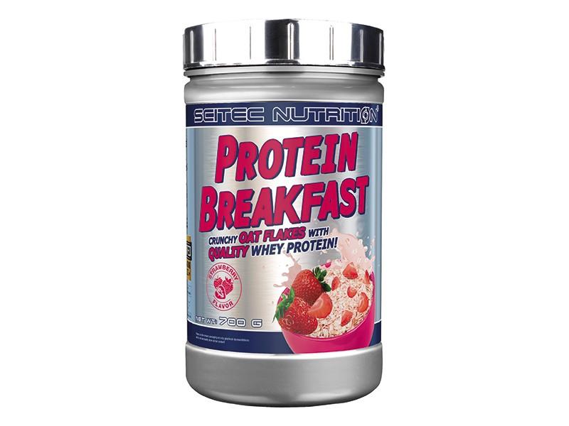 Supliment Alimentar Protein Breakfast Capsuni 700 grame Scitec Nutrition