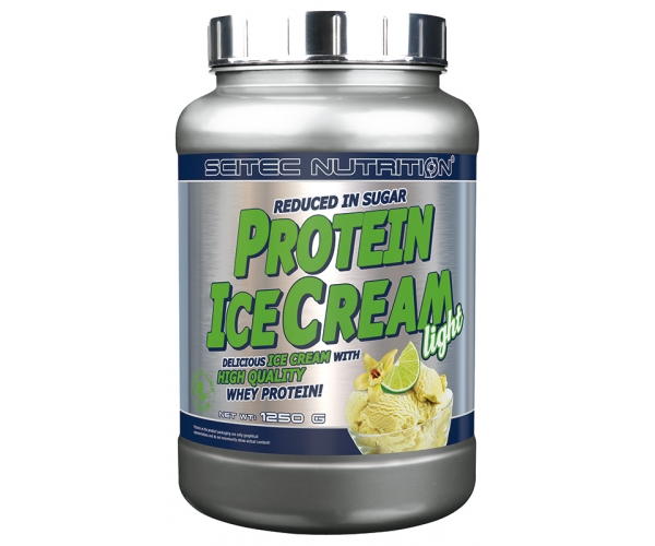 Supliment Alimentar Protein Ice Cream Light Vanilie si Lamaie 1250 grame Scitec Nutrition