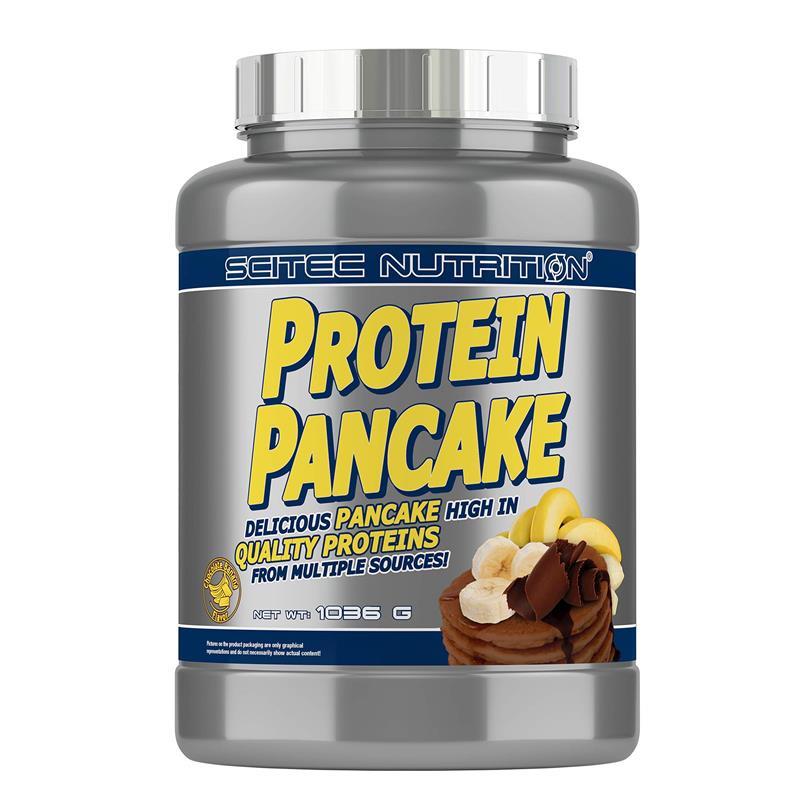 Supliment Alimentar Protein Pancake Ciocolata Banane 1036 grame Scitec Nutrition