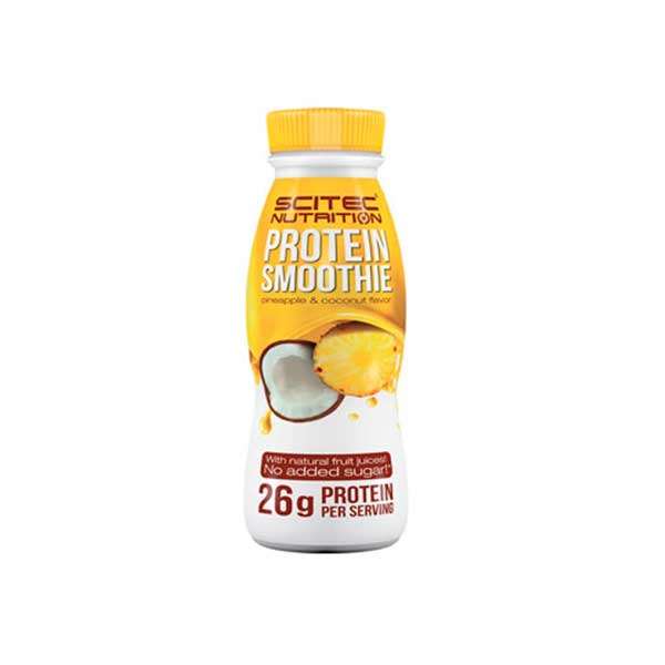 Supliment Alimentar Protein Smoothie Ananas si Cocos 330 mililitri Scitec Nutrition