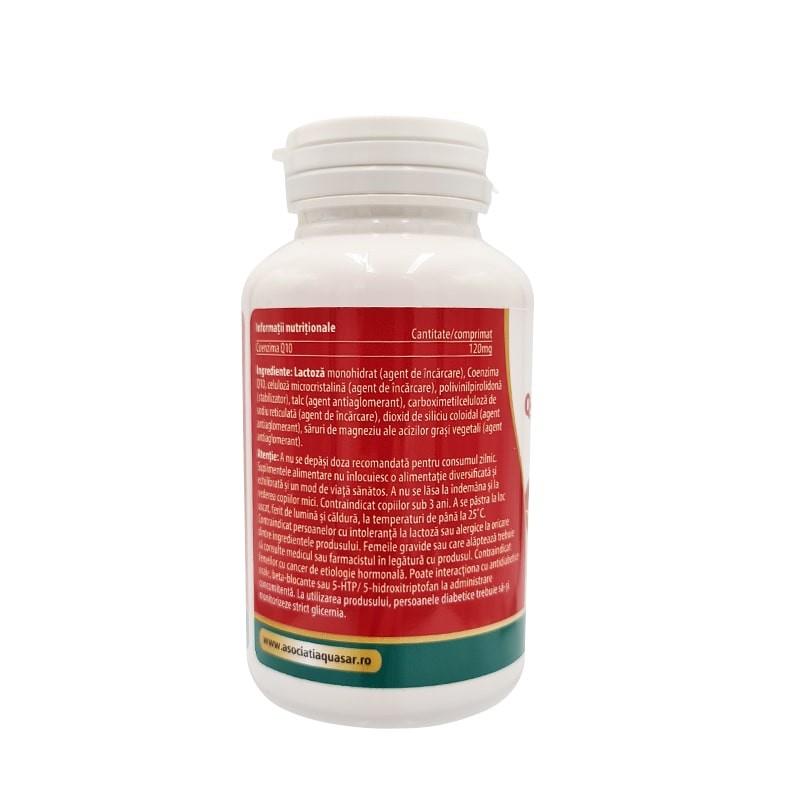 Supliment Alimentar Q-Coenzyme cu 120 miligrame de Coenzima Q10 60 capsule Kotys