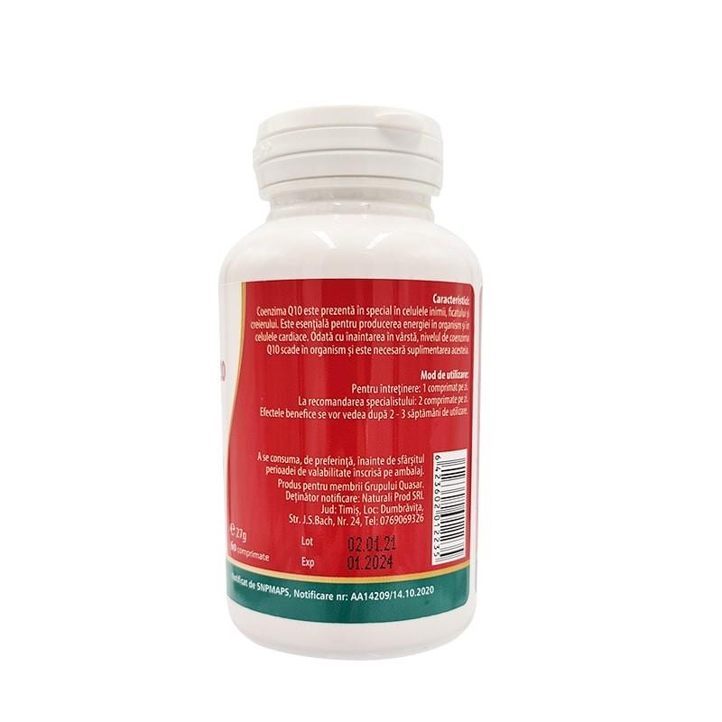 Supliment Alimentar Q-Coenzyme cu 120 miligrame de Coenzima Q10 60 capsule Kotys