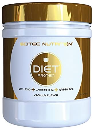 Supliment Alimentar Shake Proteic Diet Protein Aroma Vanilie 390 grame Scitec Nutrition