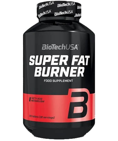Supliment Alimentar Super Fat Burner 120 tablete Bio Tech USA