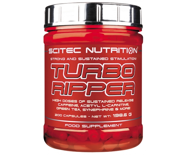 Supliment Alimentar Turbo Ripper 200 capsule Scitec Nutrition