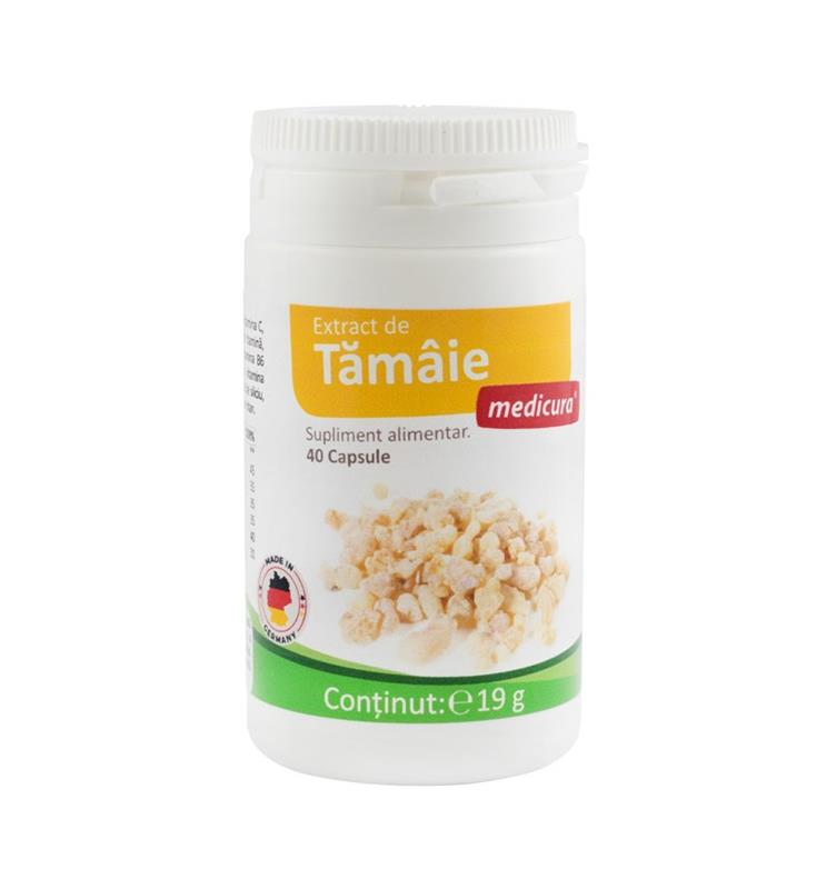 Supliment Extract de Tamaie cu Vitamine 40cps Medicura
