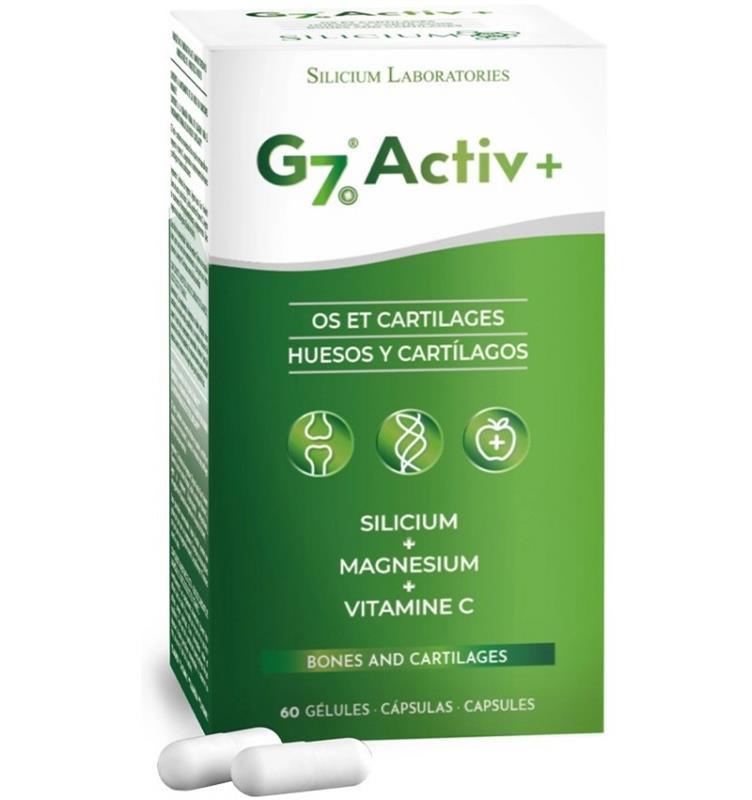 Suplimente Alimentare pentru Oase si Cartilaj G7 Activ 60 capsule Silicium