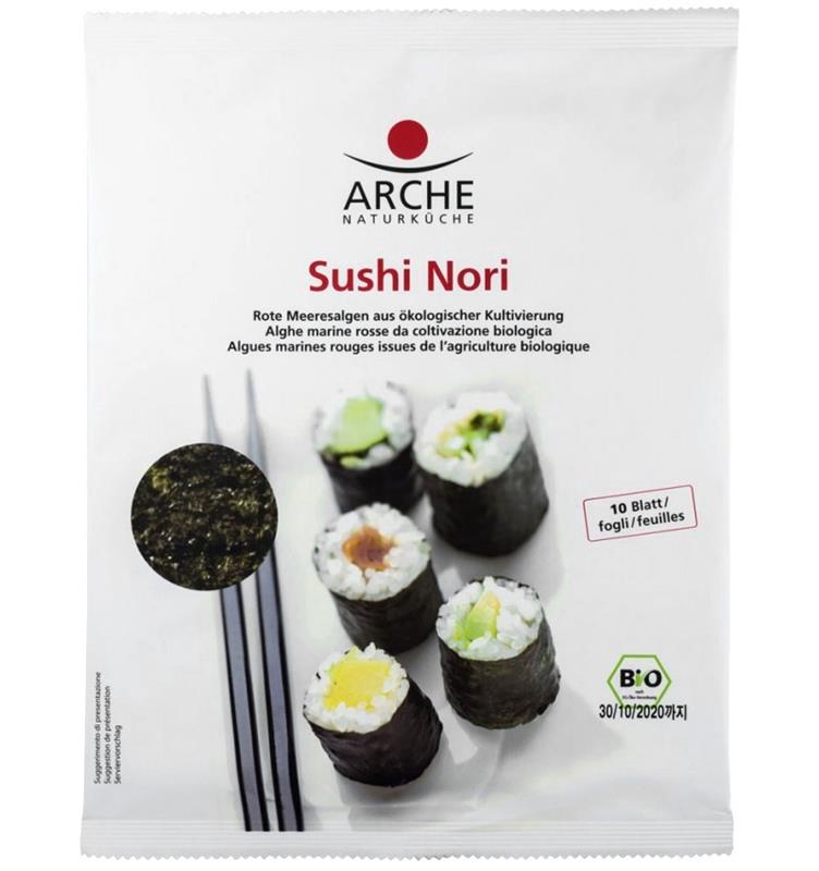 Sushi Nori Alge Marine Bio Arche 25gr