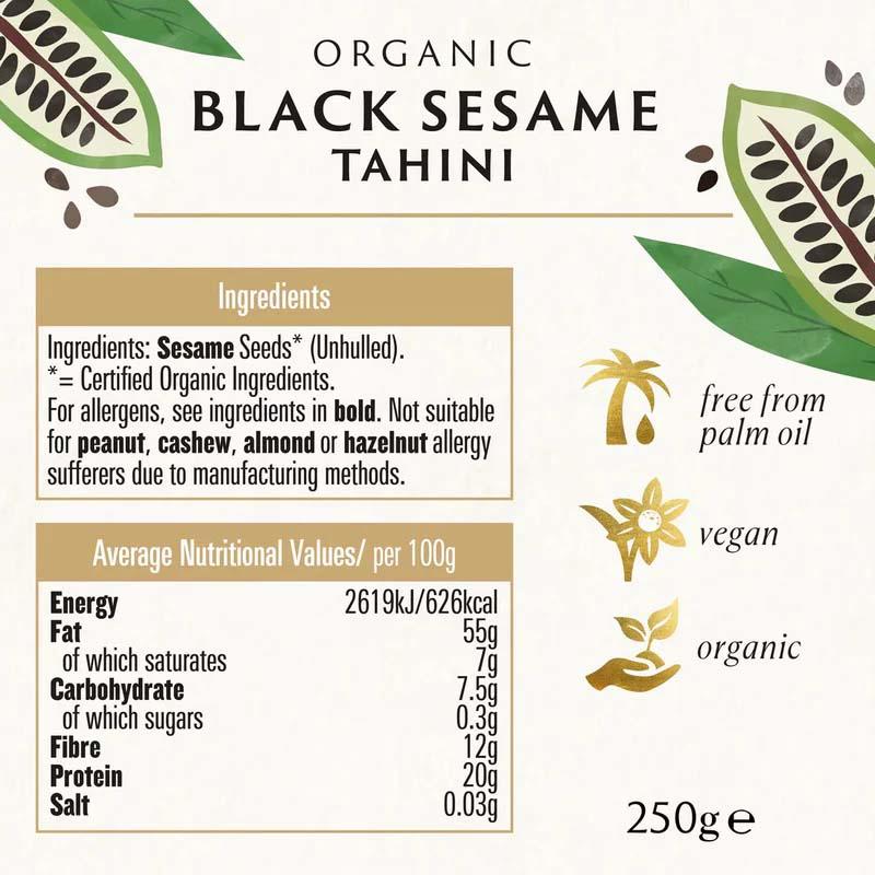 Tahini din Susan Negru Eco 250 grame Biona