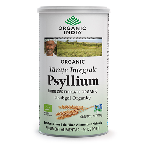 Tarate de Psyllium Integrale Bio 100gr Organic India