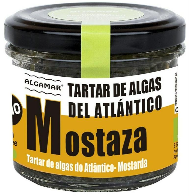 Tartar de Alge Marine cu Mustar Bio 100 grame Algamar