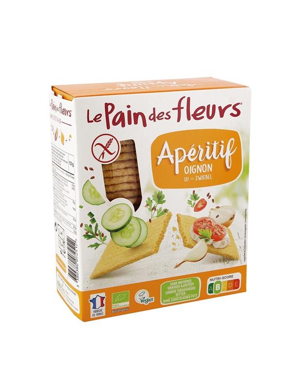 Tartine Crocante Bio Fara Gluten cu Ceapa Le Pain Des Fleurs 150gr