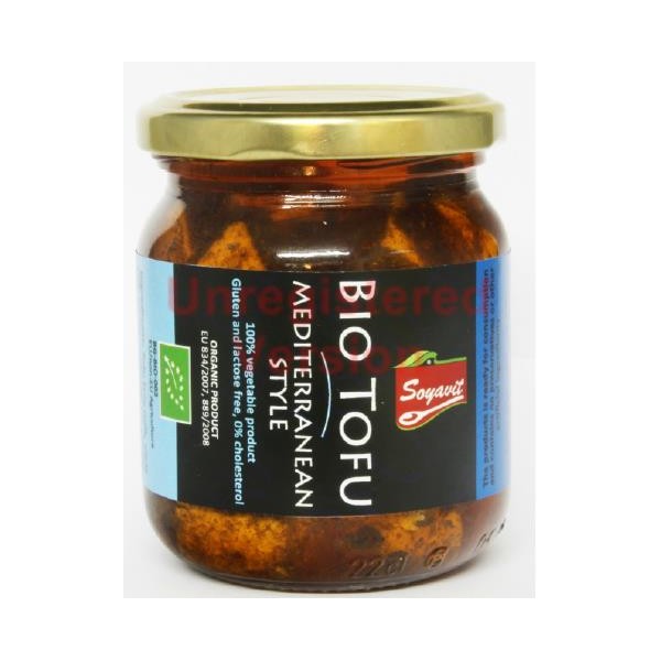 Tofu Bio Mediteranean Style (borcan) Soyavit 205gr