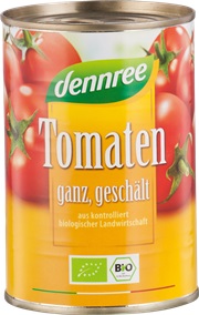 Tomate Bio Cojite in Sos de Rosii Dennree 400gr