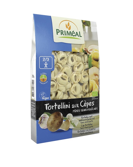 Tortellini cu Ciuperci Bio 250gr Primeal